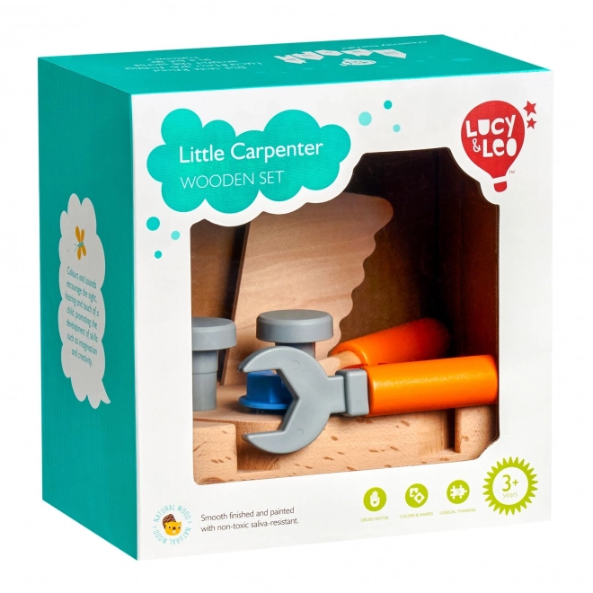 Lucy & Leo Kleine timmerman - houten gereedschapsset