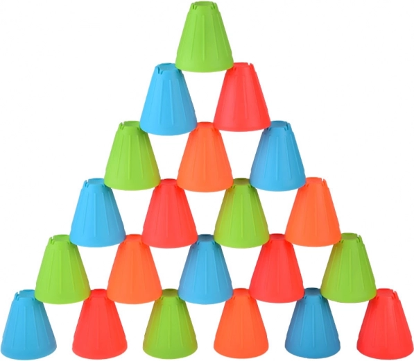 Stackable shape and stable construction