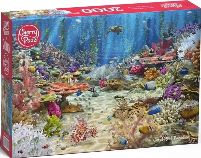 Puzzel CHERRY PAZZI Koraalrif Paradise 2000 stukjes