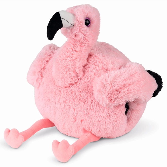 Cozy Noxxiez HW716 Flamingo - verwarmend knuffelkussen 3 in 1