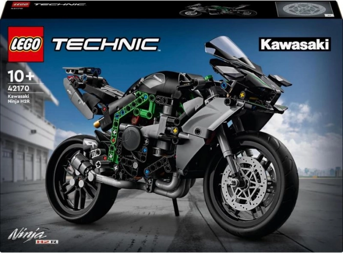 Design détaillé avec logos KAWASAKI