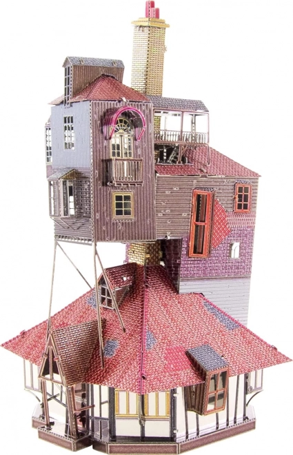 3D metalen puzzel METAL EARTH Harry Potter: Het Nest (The Burrow) – gekleurd model