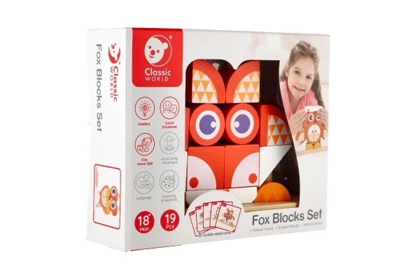 Houten puzzel - Vos