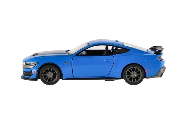 Auto Kinsmart 2024 Ford Mustang Dark Horse 1:38 metaal/kunststof 12,5cm 4 kleuren op trek-mechanisme 12st per doos
