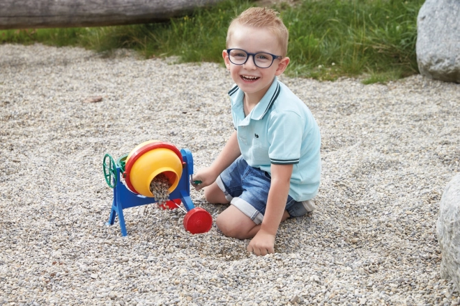 Plastic kinder betonmixer voor zandbak Lena
