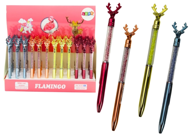 Pero Hert Pen Diamanten Blauw Zwarte Penpunt 0,7 mm Mix
