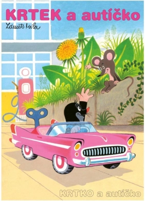 Coloring Book Little Mole and Car A4