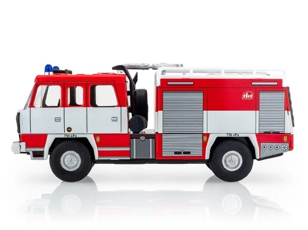 Model van de brandweerwagen Tatra
