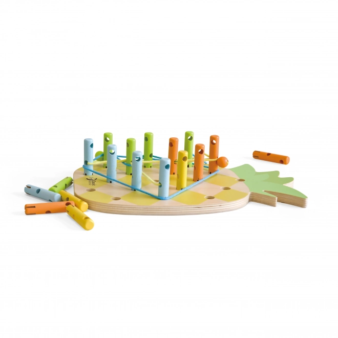 Holz Aufziehspielzeug Ananas Classic World