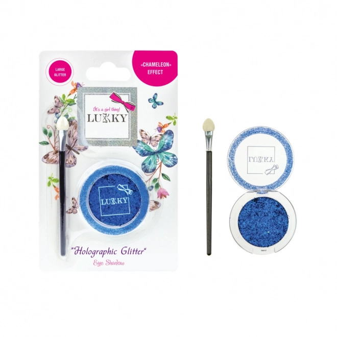 Lukky gel oogschaduw met holografische glitters