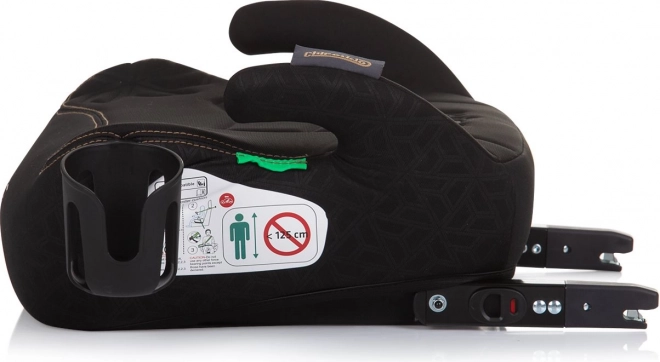 CHIPOLINO Verhoger Wing i-Size 125-150cm Isofix, Obsidian