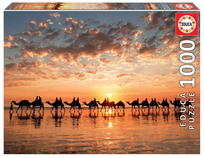 Educa Puzzel Gouden zonsondergang op Cable Beach 1000 stukjes