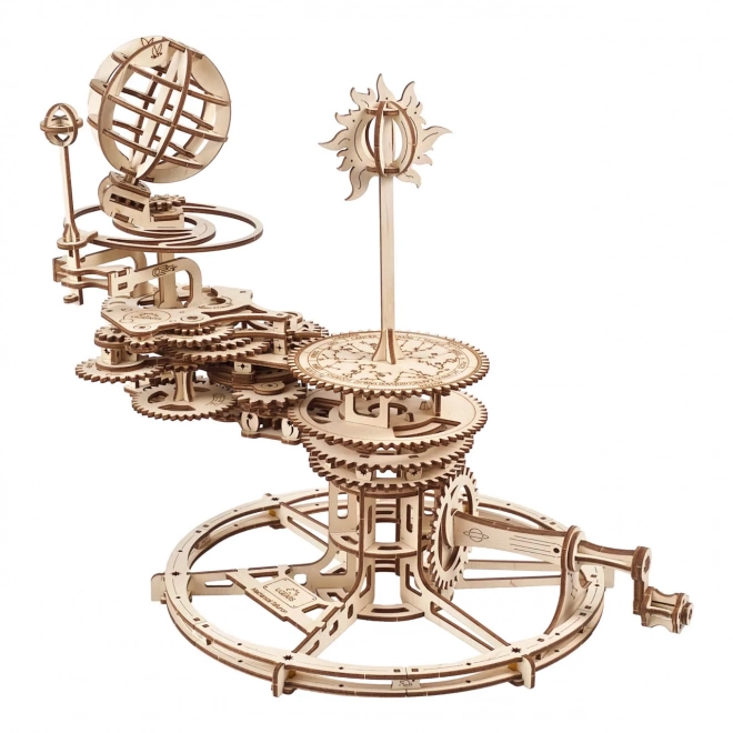 Ugears 3D houten mechanische puzzel Tellurium
