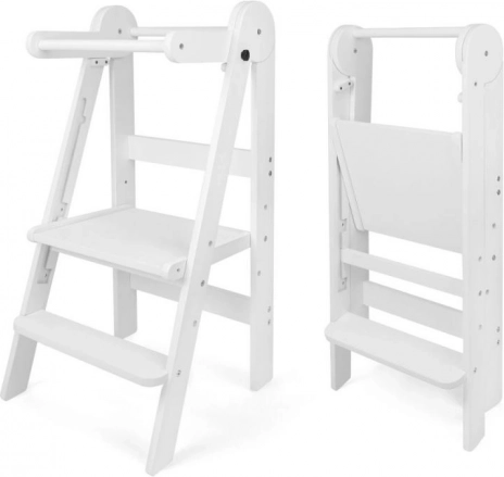 Inklapbare leertoren Lofty – wit