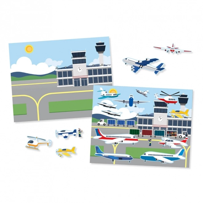 Melissa & Doug - wiederverwendbare Aufkleber Fahrzeuge