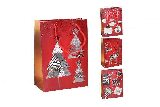 Cadeautas M 26x32x10 cm Kerstmis