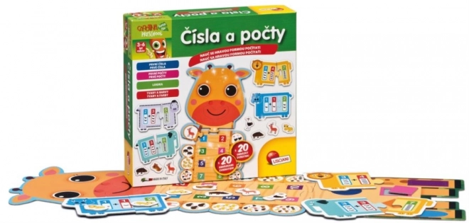 Lisciani Kinderpuzzle Zahlen und Zählen