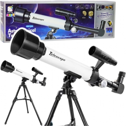 Kinder astronomische telescoop met telefoonhouder