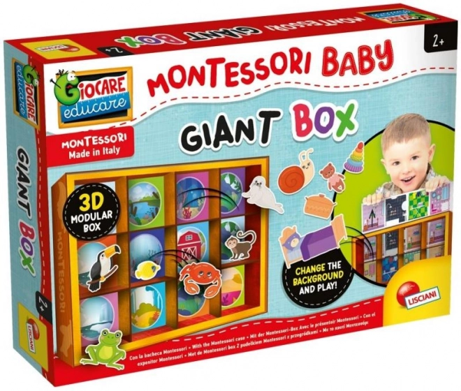Grand coffret Montessori pour enfants