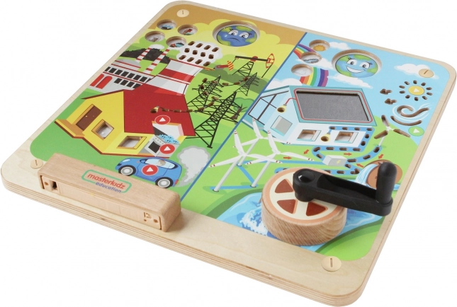 Tableau éducatif Énergies Renouvelables et Non Renouvelables Masterkidz Montessori