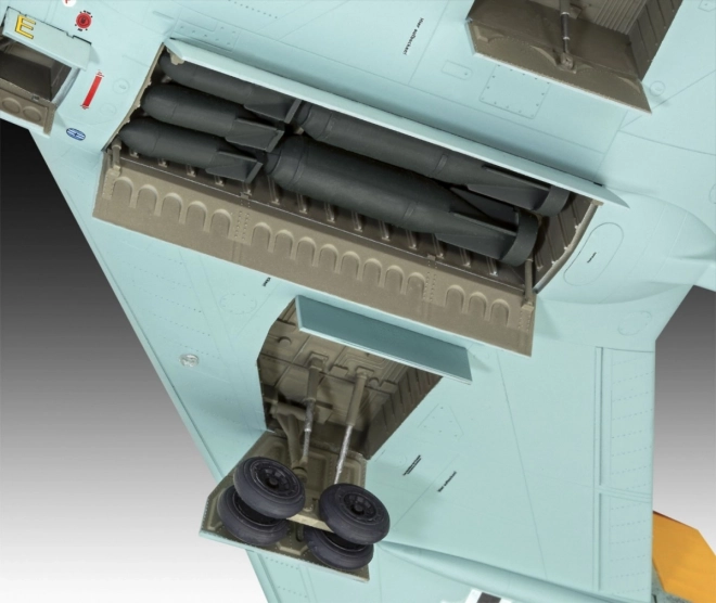 Plastic modelvliegtuig van de P-serie Arado AR E.555 1/72