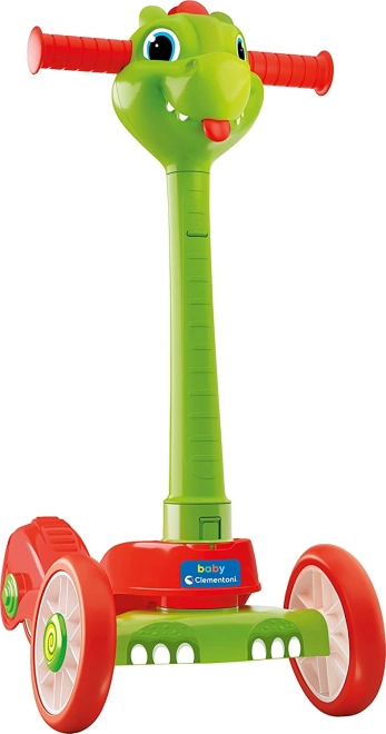 Trottinette pour enfants dragon CLEMENTONI BABY