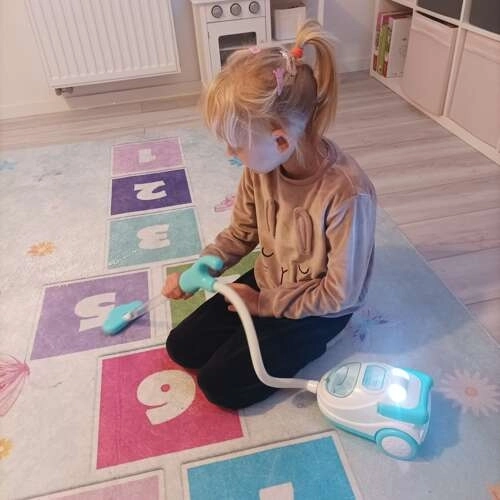 Kindstofzuiger met geluiden en licht Kruzzel blauw