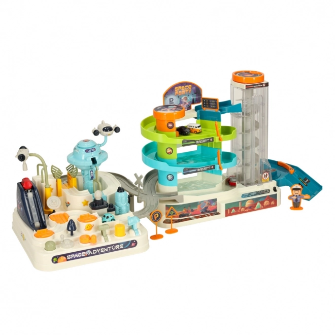 Multifunctionele autotrack met kosmisch parkeren en lift XXL 2in1