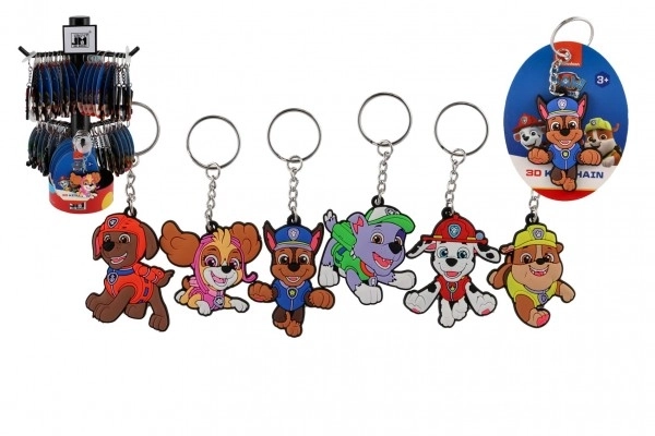 Keychain 3D Paw Patrol Rubber