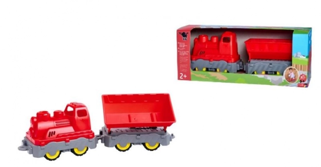 Mini Trein BIG Power Worker met wagon 45 cm