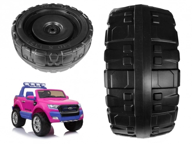 Reservewiel van EVA voor elektrische kinderauto Ford Ranger 4x4