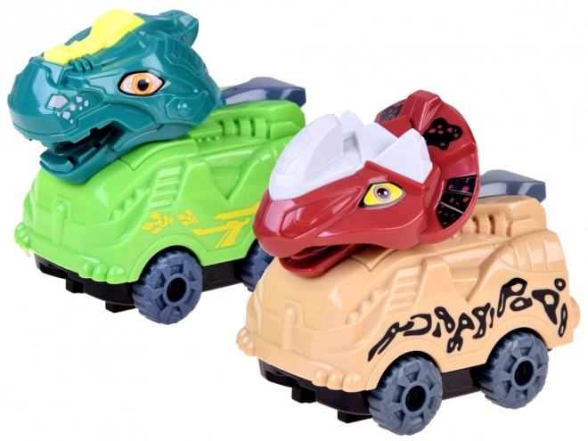 Dinosaurus racebaan voor kinderen