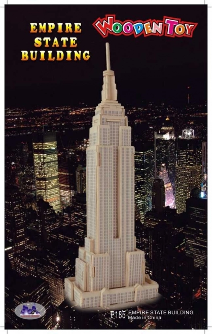 Wooden 3D Puzzle Empire State Building