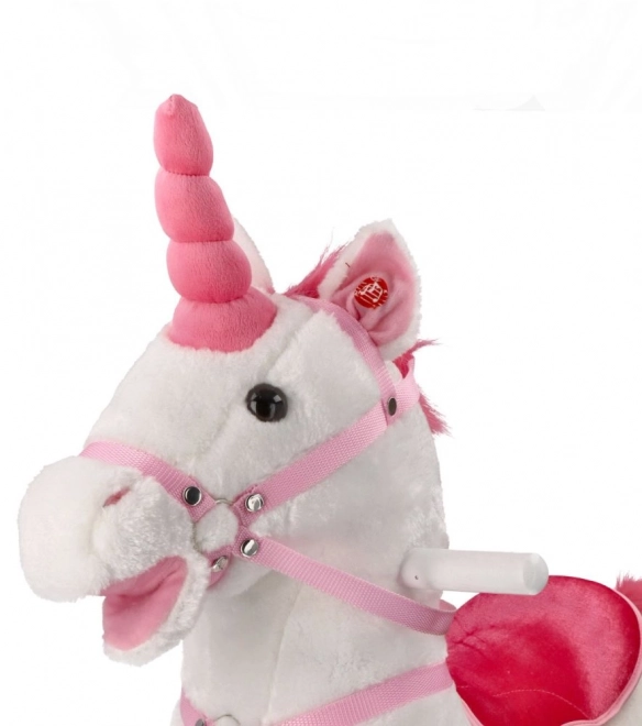 Interactive Unicorn on Rocking Base
