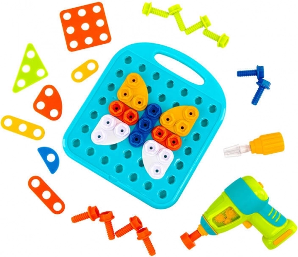 Perceuse jouet avec kit de construction de Learning Resources