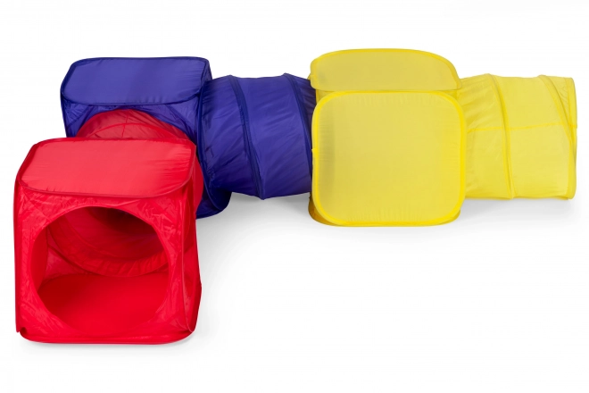 Tentes pour enfants auto-dépliantes aire de jeux 6 éléments tunnels cubes IPLAY