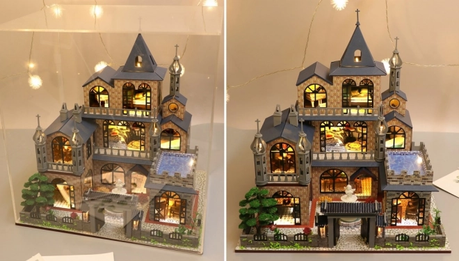 Negen miniatuurhuisjes Het huis van vervulde dromen