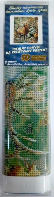 Norimpex Diamanten schilderen Bosroep 30x40 cm