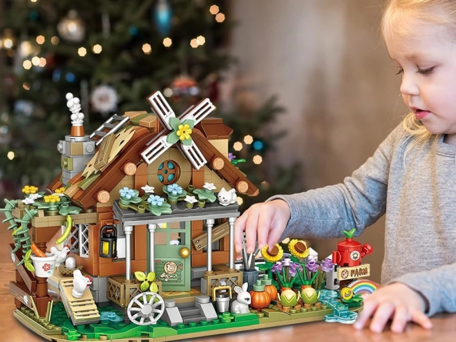 Creatieve Bouwset Boerderij Tuin Boerderij 899 elem ZA5344