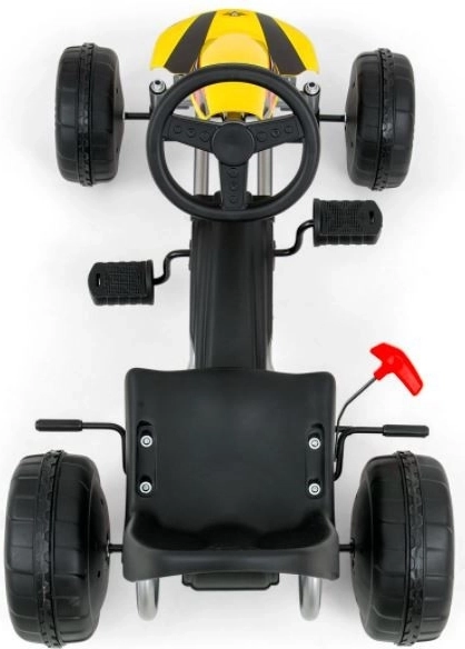 Kart à pédales Viper Blanc