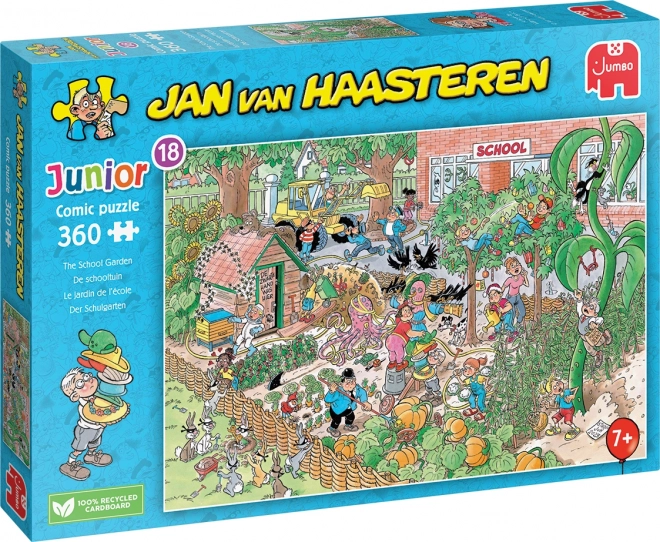 JUMBO Puzzel JvH Junior 18: Schooltuin 360 stukjes