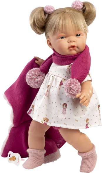 Llorens Joelle - realistische pop met geluiden 38 cm