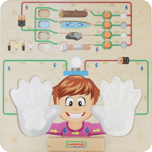 Masterkidz bord voor experimenteren met geleiding