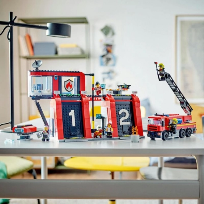 LEGO® City 60414 Station de pompiers avec camion de pompier