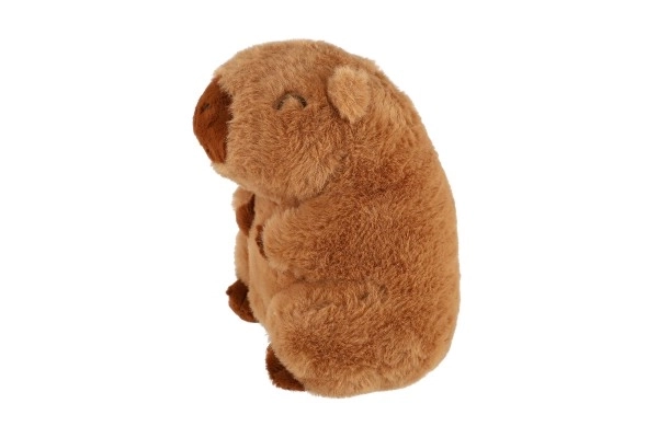 Pluche capibara 22 cm – zachte knuffel in drie kleuren