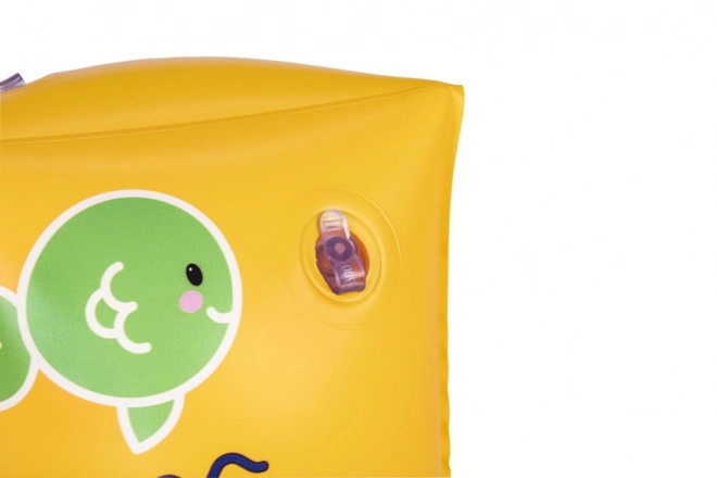 Opblaasbare zwemhulpmouwtjes geel S 25x15cm BESTWAY