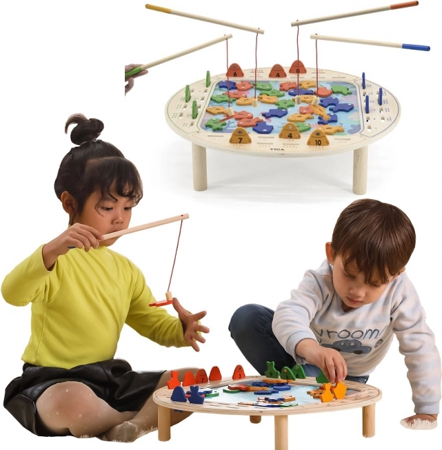 Wooden Fishing Game FSC