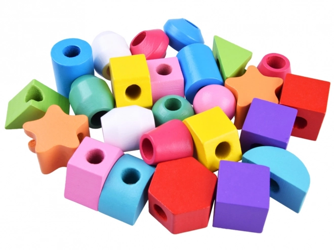 Houten educatieve puzzel 25 stuks