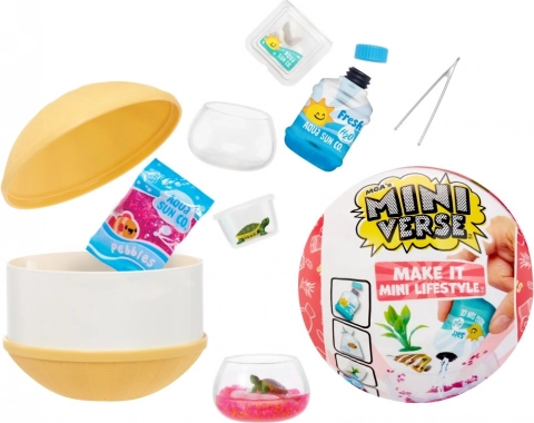 MGA's Mini Verse Make It Mini Lifestyle – verzamelbare mini-set Serie 1 (surprise ball)