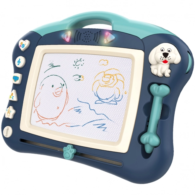 Interactief magnetisch bord Woopie Znikopis blauw
